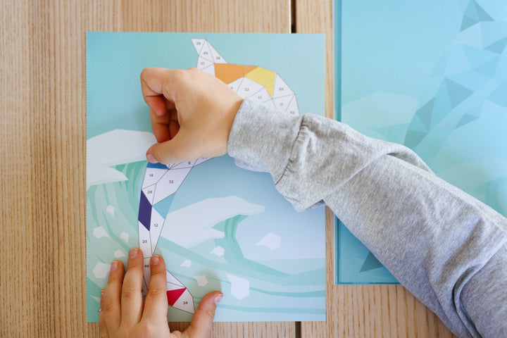 Ocean Sticker By Number