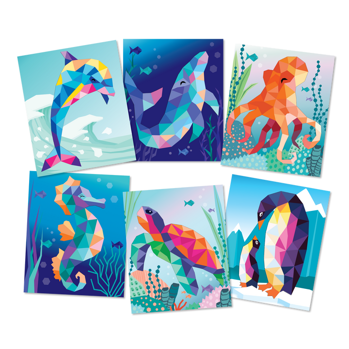 Ocean Sticker By Number