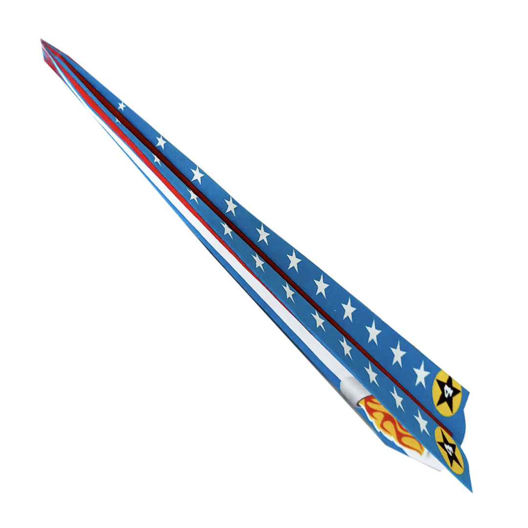 Image of a finished paper airplane.