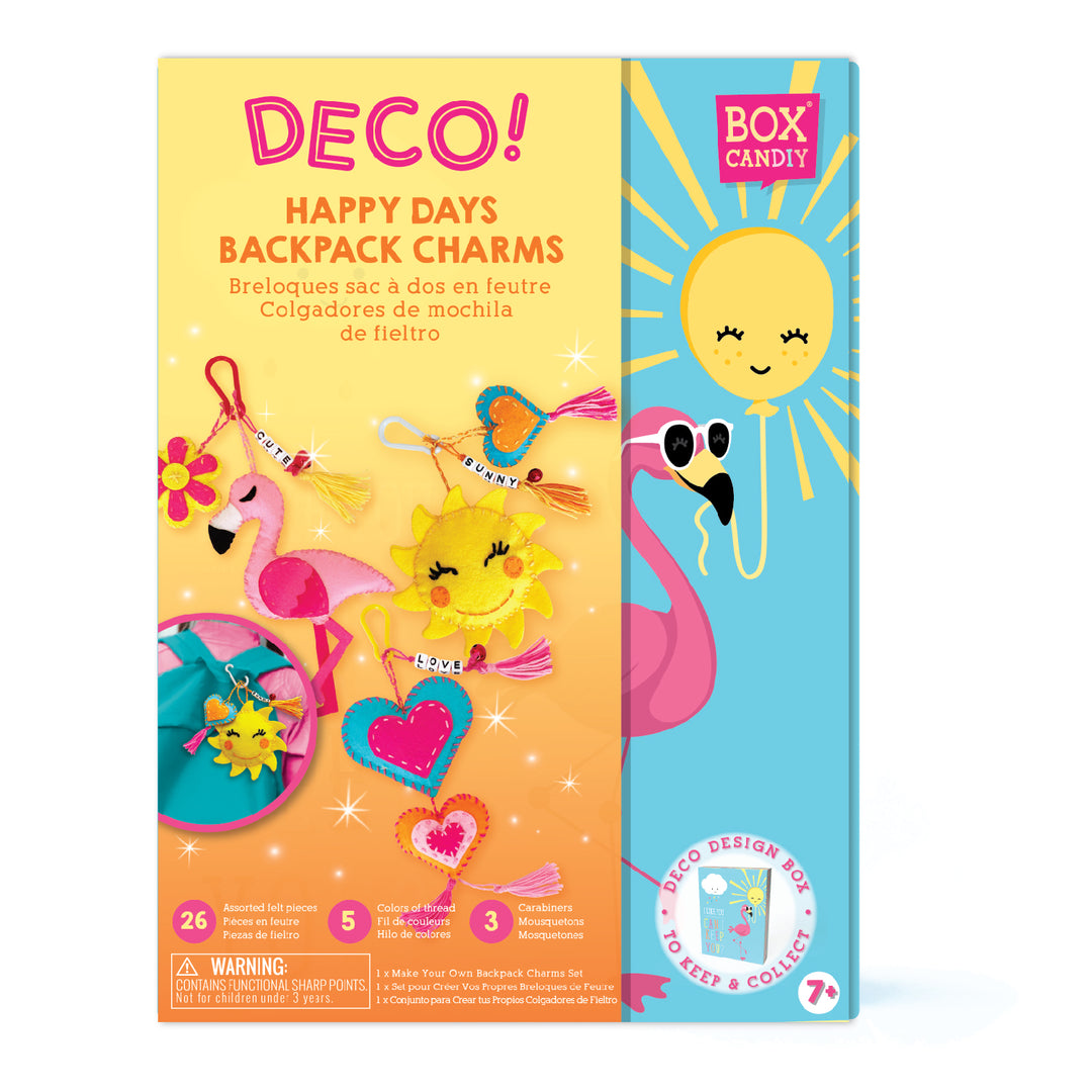 Happy Days Backpack Charms