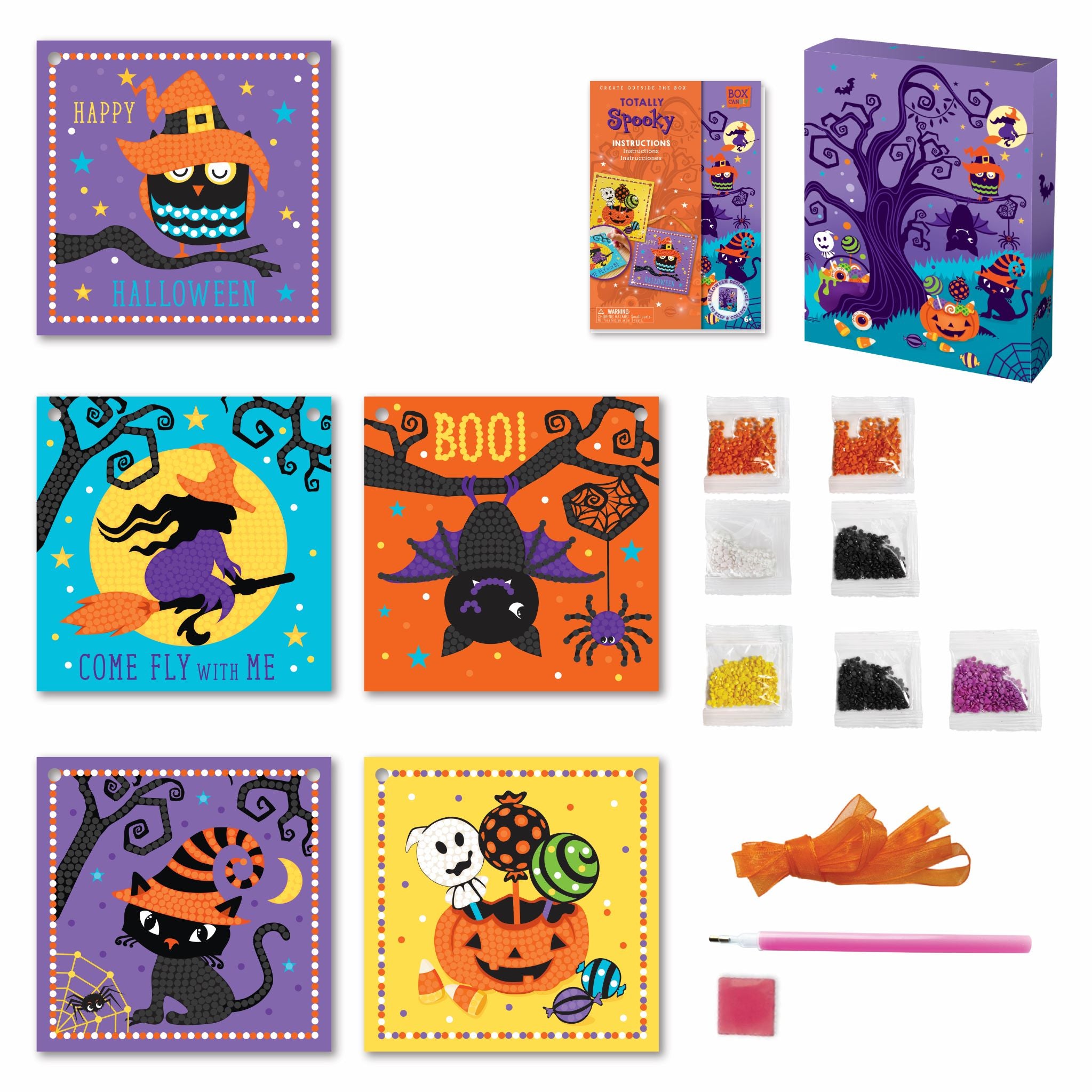 –　BOX　Art　Totally　Halloween　Set　Spooky　Diamond　CANDIY