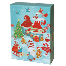 Load image into Gallery viewer, Image of the Totally Santa Make Your Own  Gingerbread Village Ornament cardboard box that has a gingerbread village on it. 
