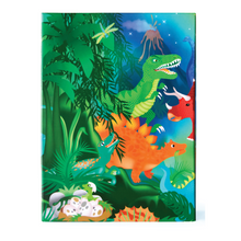 Load image into Gallery viewer, Image of the Totally Dinosaurs 30 Dino-tastic Activities cardboard box which has dinosaurs, trees, and a volcano on it. 
