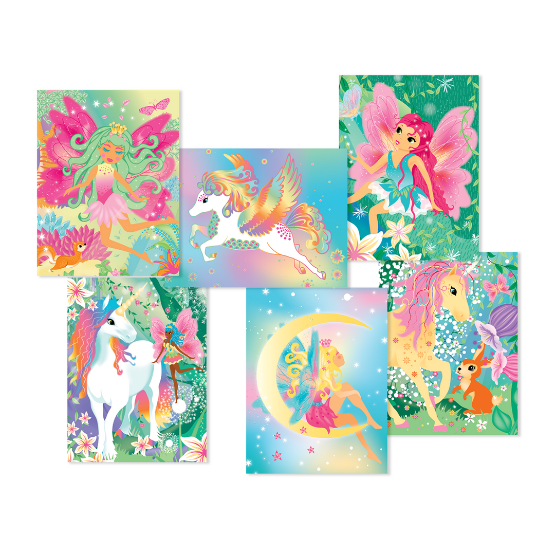 Magic Scratch Painting Art Paper Card Set – 1lovebaby